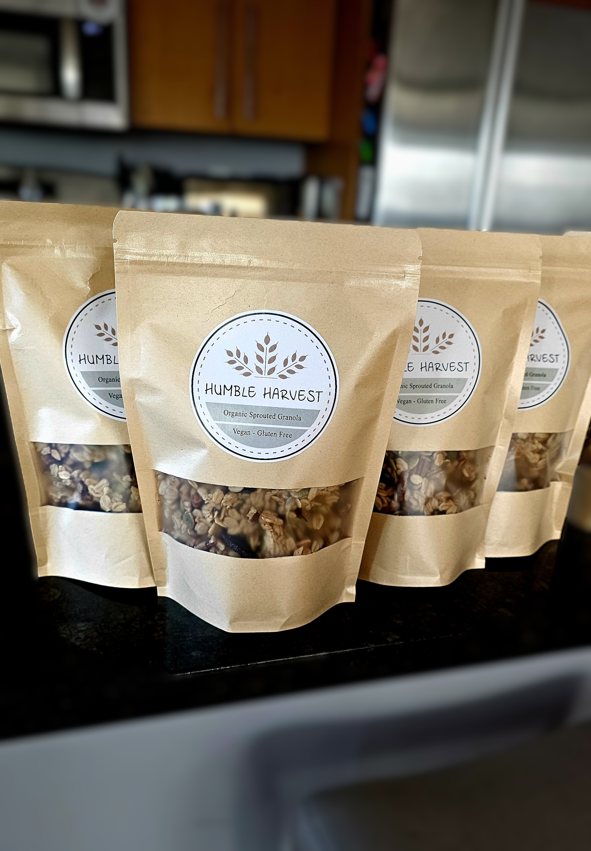Bags of granola